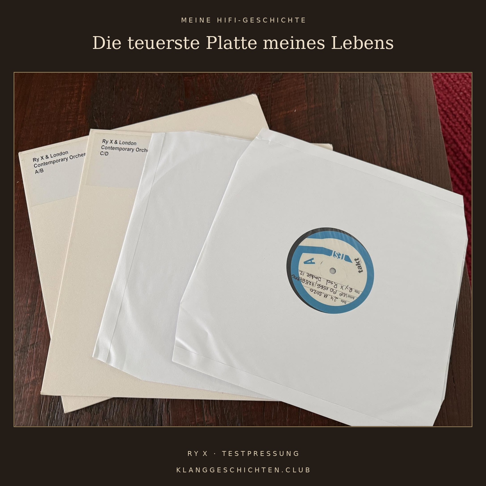 Die teuerste Platte meines Lebens – RY X