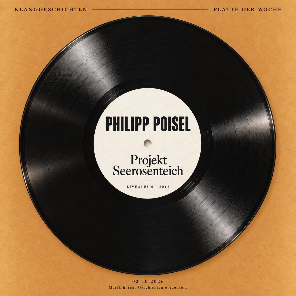 Philipp Poisel – Projekt Seerosenteich